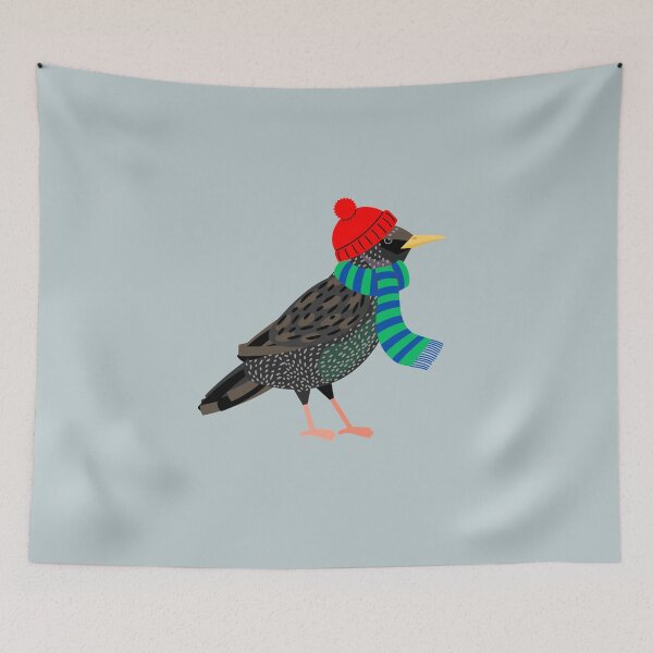 Item preview, Cute Winter Starling  designed and sold by AnulaArt.
