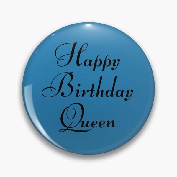 Item preview,   Happy Birthday Queen greeting designed and sold by FemdomShop.