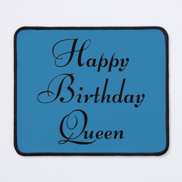 Item preview,   Happy Birthday Queen greeting designed and sold by FemdomShop.