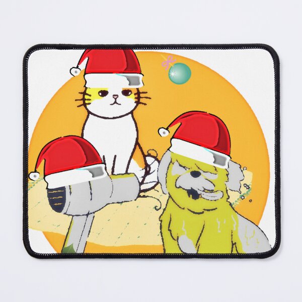 Item preview, Christmas cat on Christmas dog stuff in Christmas joint designed and sold by Olojo.