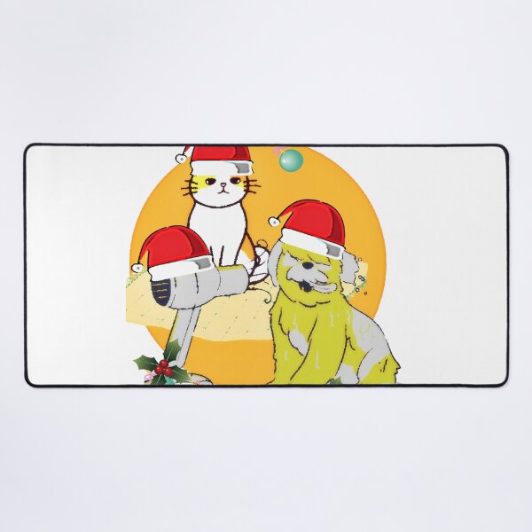 Item preview, Christmas cat on Christmas dog stuff in Christmas joint designed and sold by Olojo.