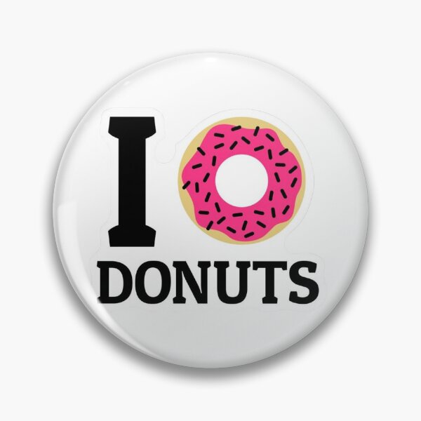 Item preview, I LOVE DONUTS designed and sold by Newtaste-Store.