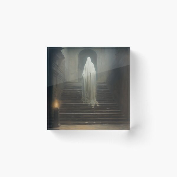 Item preview, Ghostly Descent designed and sold by ArtGetGallery.