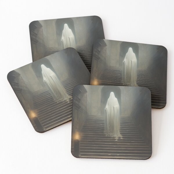 Item preview, Ghostly Descent designed and sold by ArtGetGallery.