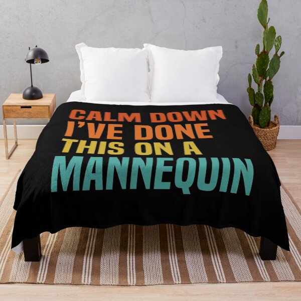 Item preview, Calm down, I've done this on a Mannequin Funny Nurse Paramedic Humor designed and sold by HalloweenGift.