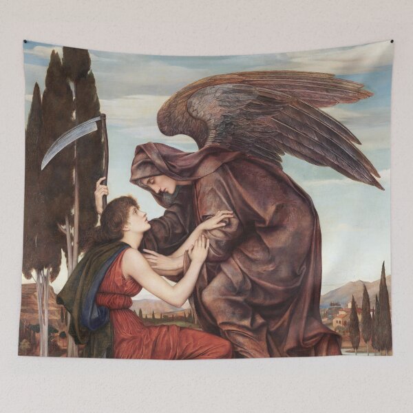Item preview, The Angel of Death | Evelyn De Morgan designed and sold by LaMadeleine.
