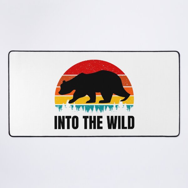 Item preview, Into The Wild - Retro Vintage Sunset Bear designed and sold by Peishan02.