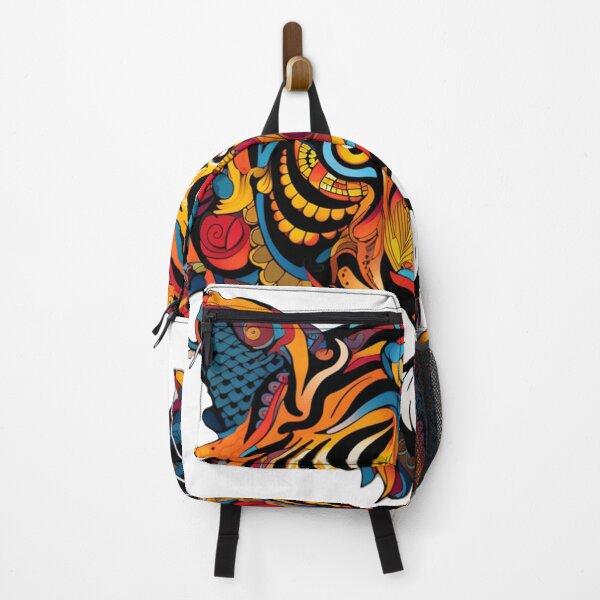 Item preview, colorful Tiger paisley rainbow designed and sold by zoldi.