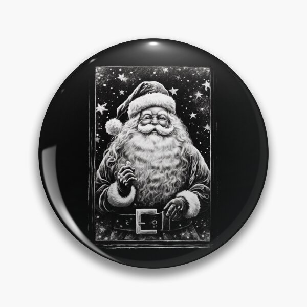 Item preview, Santa Claus Night Scene Window Pictures for Chalk Marker designed and sold by AnnaMDesign.