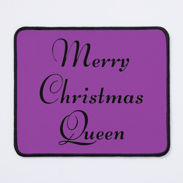 Item preview,  Merry Christmas Queen greeting designed and sold by FemdomShop.