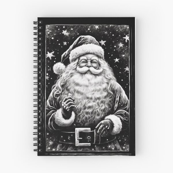 Item preview, Santa Claus Night Scene Window Pictures for Chalk Marker designed and sold by AnnaMDesign.