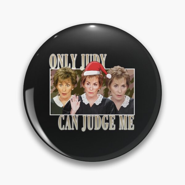 Item preview, Only Judy can judge me funny Christmas Classic designed and sold by POPCulturejb.