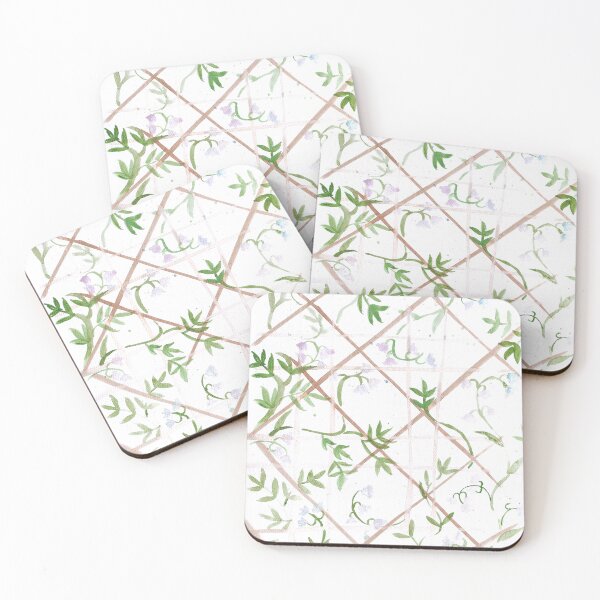 Item preview, Trellis of Lily of the Valley designed and sold by Praline Creative.