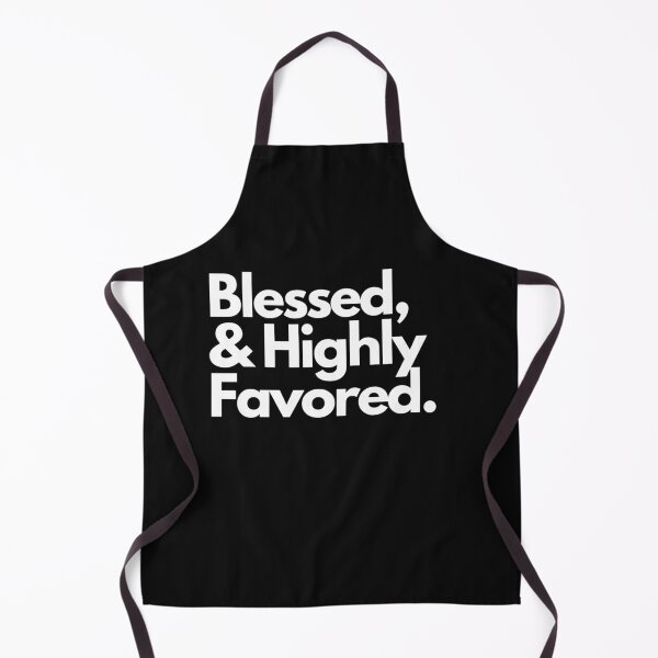 Item preview, Blessed and Highly favored christian-sticker designed and sold by Faithandpattern.