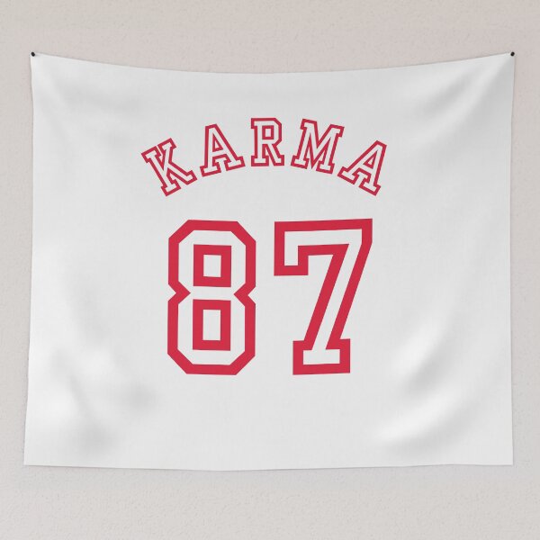 Item preview, Karma 87 Funny Taylor Swift Eras Tour Karma Is The Guy On The Chiefs designed and sold by gillys.