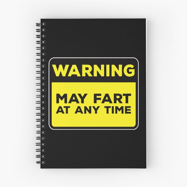 Item preview, Funny Yellow Road Sign - Warning May Fart at any Time designed and sold by Rhu Creations.