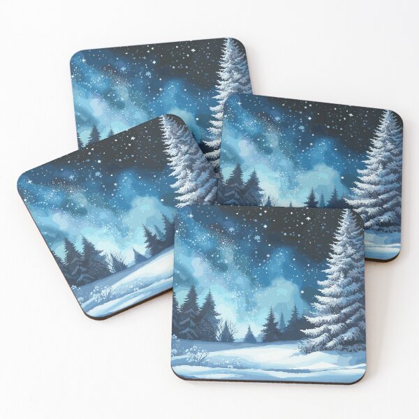 Item preview, Winter Starry Night  designed and sold by GraphicsClub.