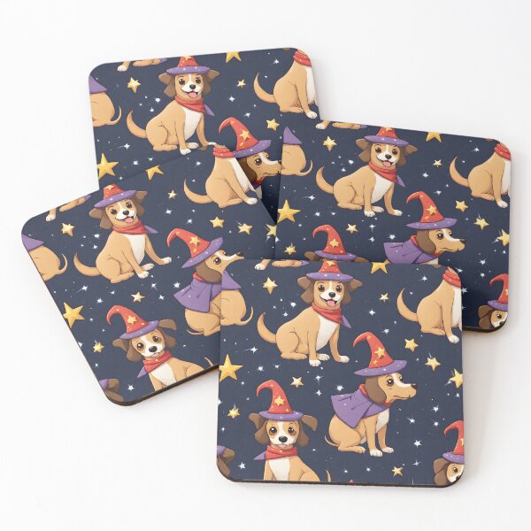 Item preview,  Wizard Dog Pattern Design   designed and sold by VisualMotivator.