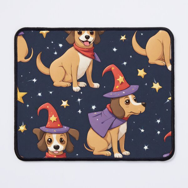 Item preview,  Wizard Dog Pattern Design   designed and sold by VisualMotivator.