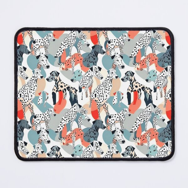 Item preview, Geometric Dalmation Dogs Pattern designed and sold by Geonimalia.