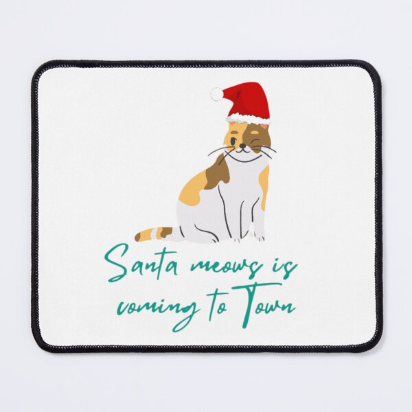 Item preview, Santa meows is coming to Town. designed and sold by UrbanWings15.