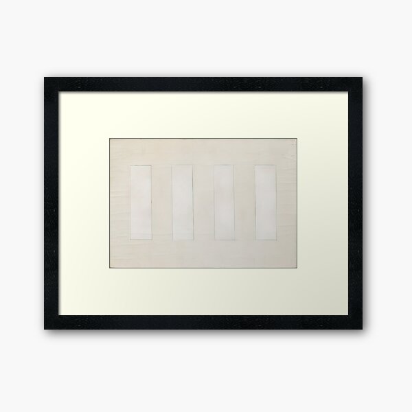 agnes martin Framed Art Print