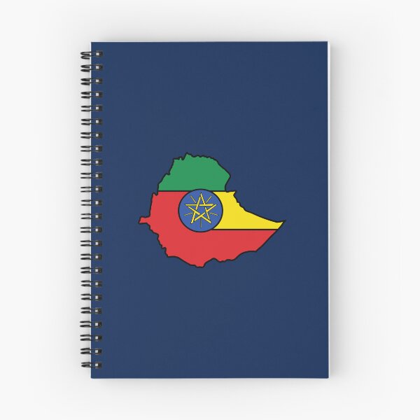 Item preview, Ethiopia country shape flag designed and sold by Rachael Taylor.
