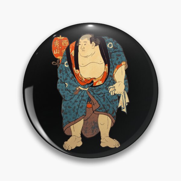Artikelvorschau, Japanischer Sumoringer, der Ukiyo-e malt entworfen und verkauft von EdgyEdgeArt.