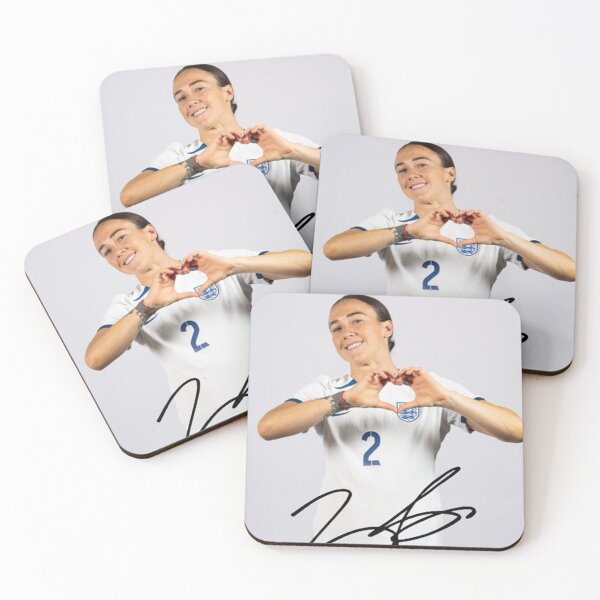 Item preview, Lucy Bronze Signed Autograph style ENGLAND LIONESSES gift designed and sold by POPCulturejb.