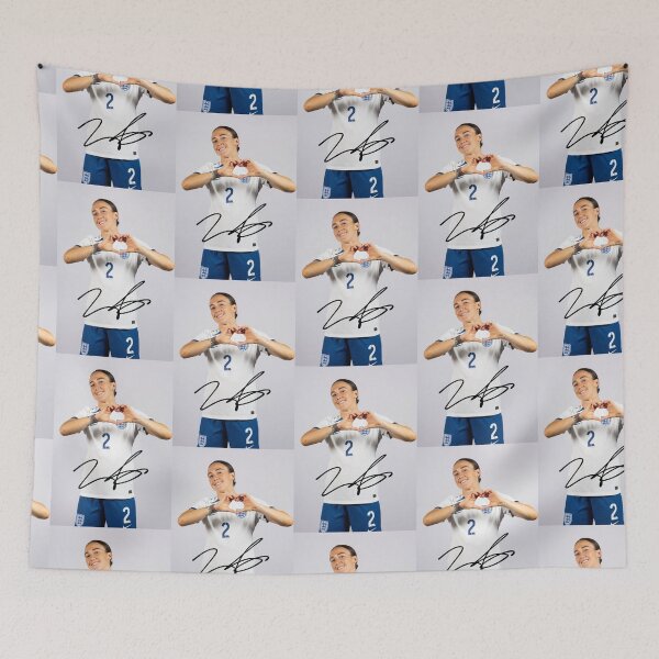 Item preview, Lucy Bronze Signed Autograph style ENGLAND LIONESSES gift designed and sold by POPCulturejb.