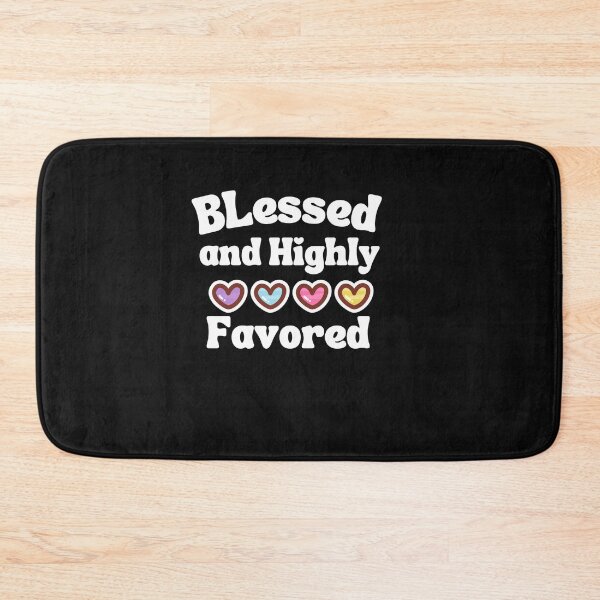 Item preview, Blessed and highly Favored-Faith sticker designed and sold by Faithandpattern.
