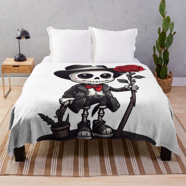 Item preview, Copy of Skeleton holding a red rose. designed and sold by wplamkung.