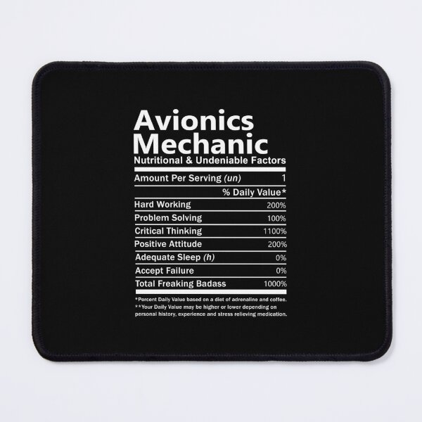 Item preview, Avionics Mechanic - Nutritional And Undeniable Factors designed and sold by alphatinost.