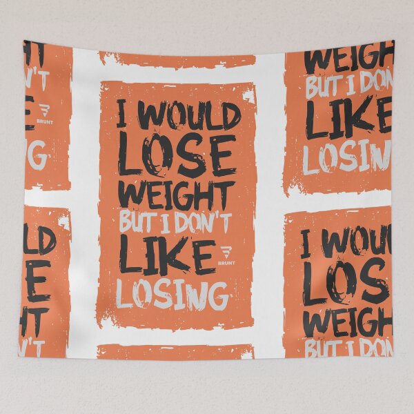 Item preview,  I WOULD LOSE WEIGHT BUT I DON'T LIKE LOSING designed and sold by BRUNTadventures.