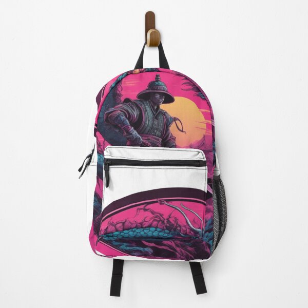 Item preview, Neon dragon and a warrior. designed and sold by livinken.
