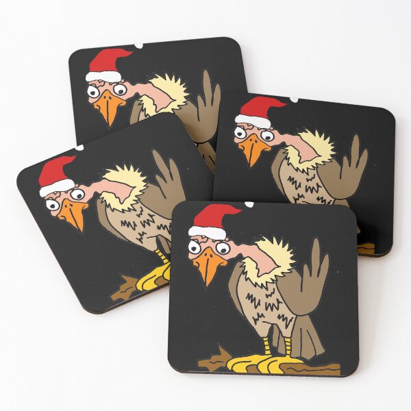 Item preview, Funny Old Buzzard Christmas Cartoon designed and sold by Nature's Fancy.