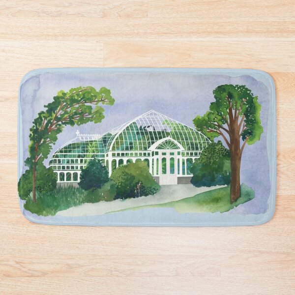 Item preview, Lyman Plant House Watercolor designed and sold by emiliapapaya.