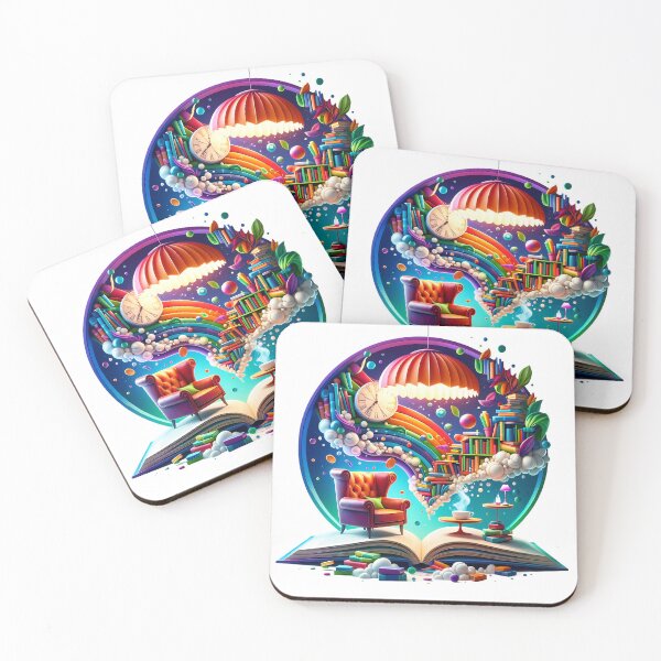 Item preview, "Sorry, I Was Reading - Enchanted Nook designed and sold by Pixel Dome.
