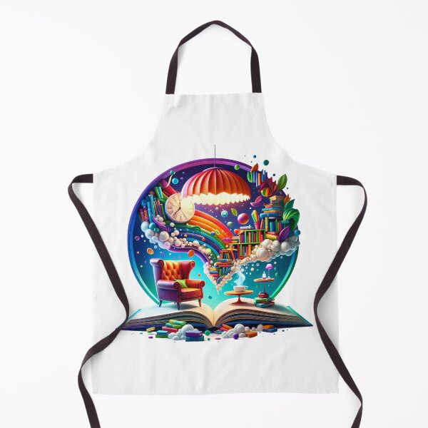 Item preview, "Sorry, I Was Reading - Enchanted Nook designed and sold by Pixel Dome.