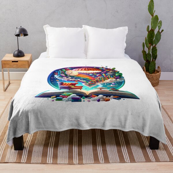 Item preview, "Sorry, I Was Reading - Enchanted Nook designed and sold by Pixel Dome.