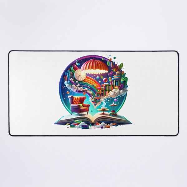 Item preview, "Sorry, I Was Reading - Enchanted Nook designed and sold by Pixel Dome.