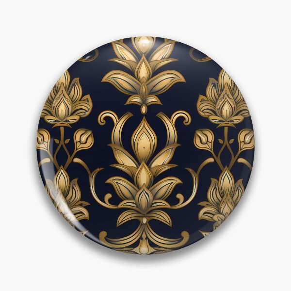 Item preview, Seamless Kanok Golden Dreamscape designed and sold by HisoTorDesign.