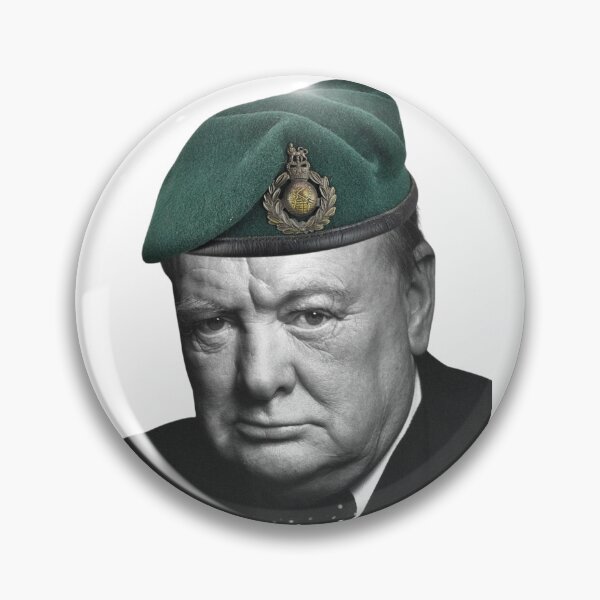 Item preview, Winston Churchill WithGreen Lid designed and sold by ElectricHamster.