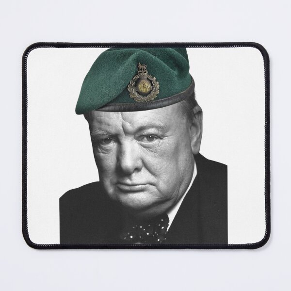Item preview, Winston Churchill WithGreen Lid designed and sold by ElectricHamster.