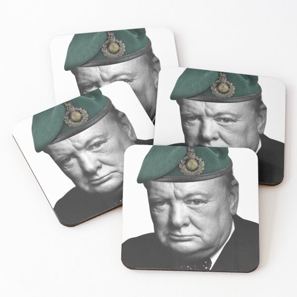 Item preview, Winston Churchill WithGreen Lid designed and sold by ElectricHamster.