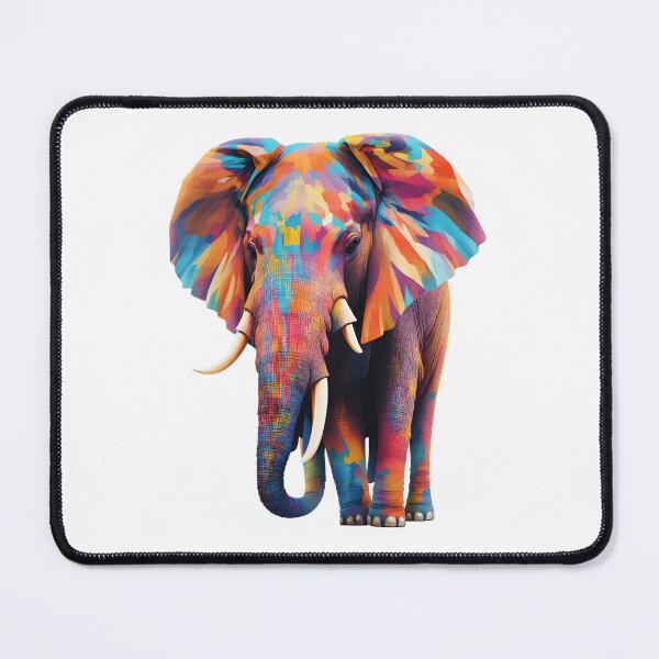 Item preview, Abstract Elephant geomatric color designed and sold by Jayjaynaenae.