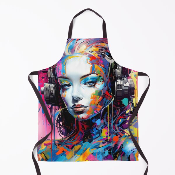 Item preview, Futuristic woman design designed and sold by NRGArtwork.