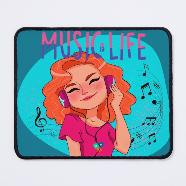 Item preview, Music is Life designed and sold by mannuilustra.