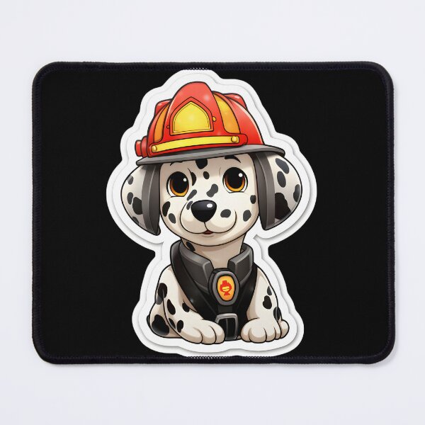 Item preview, Firefighter Dalmatian designed and sold by CUTEDOGGIEZ.