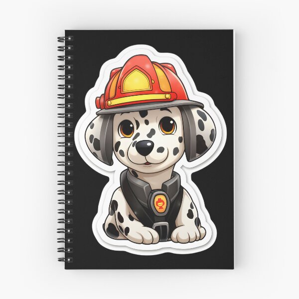 Item preview, Firefighter Dalmatian designed and sold by CUTEDOGGIEZ.